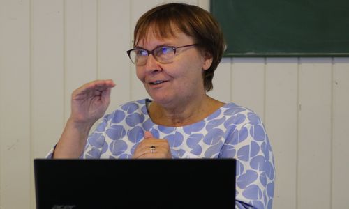 Sabine Cordes, Schulleiterin der Grundschule am Wingster Wald