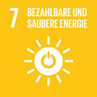 17 Ziele nachhaltiger Entwicklung - Ziel 7 - günstige und saubere Energie