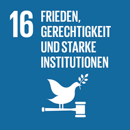 17 Ziele nachhaltiger Entwicklung - Ziel 16 - Frieden, Gerechtigkeit und starke Institutionen