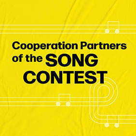 These cooperation partners are supporting the fifth round of the Song Contest!